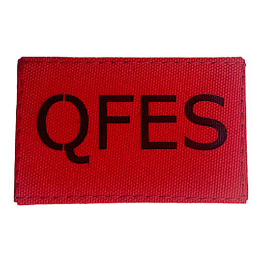QFES patch, laser cut 500D fabric