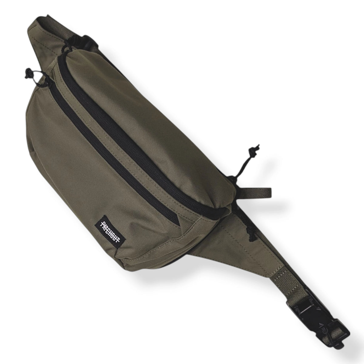 Concealed Carry Bum Bag - Ranger Green, Patch Out