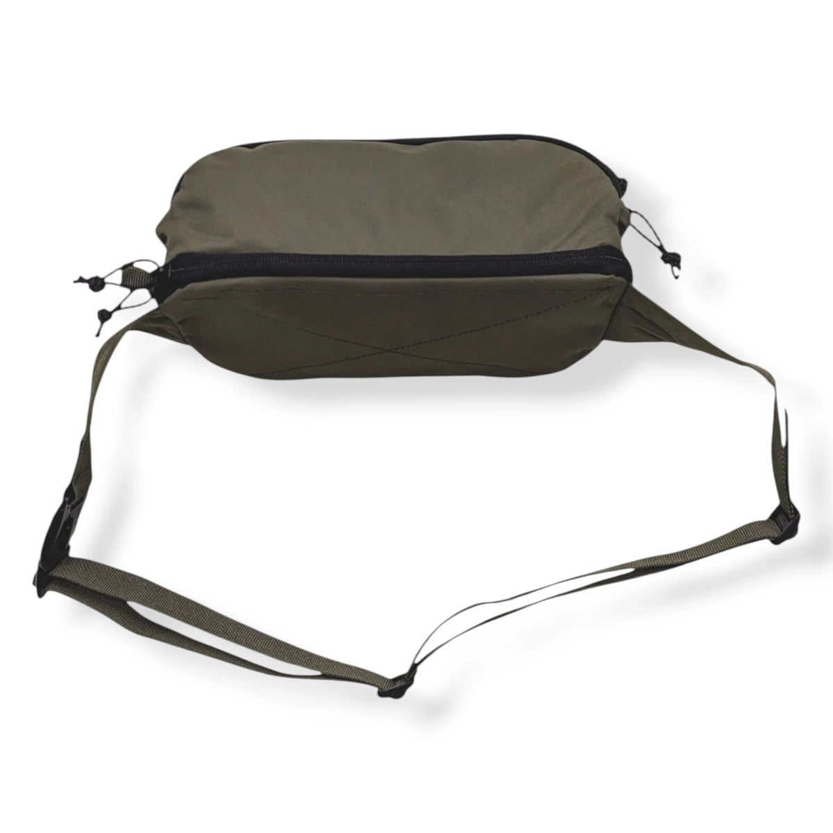Concealed Carry Bum Bag - Ranger Green, Patch Out