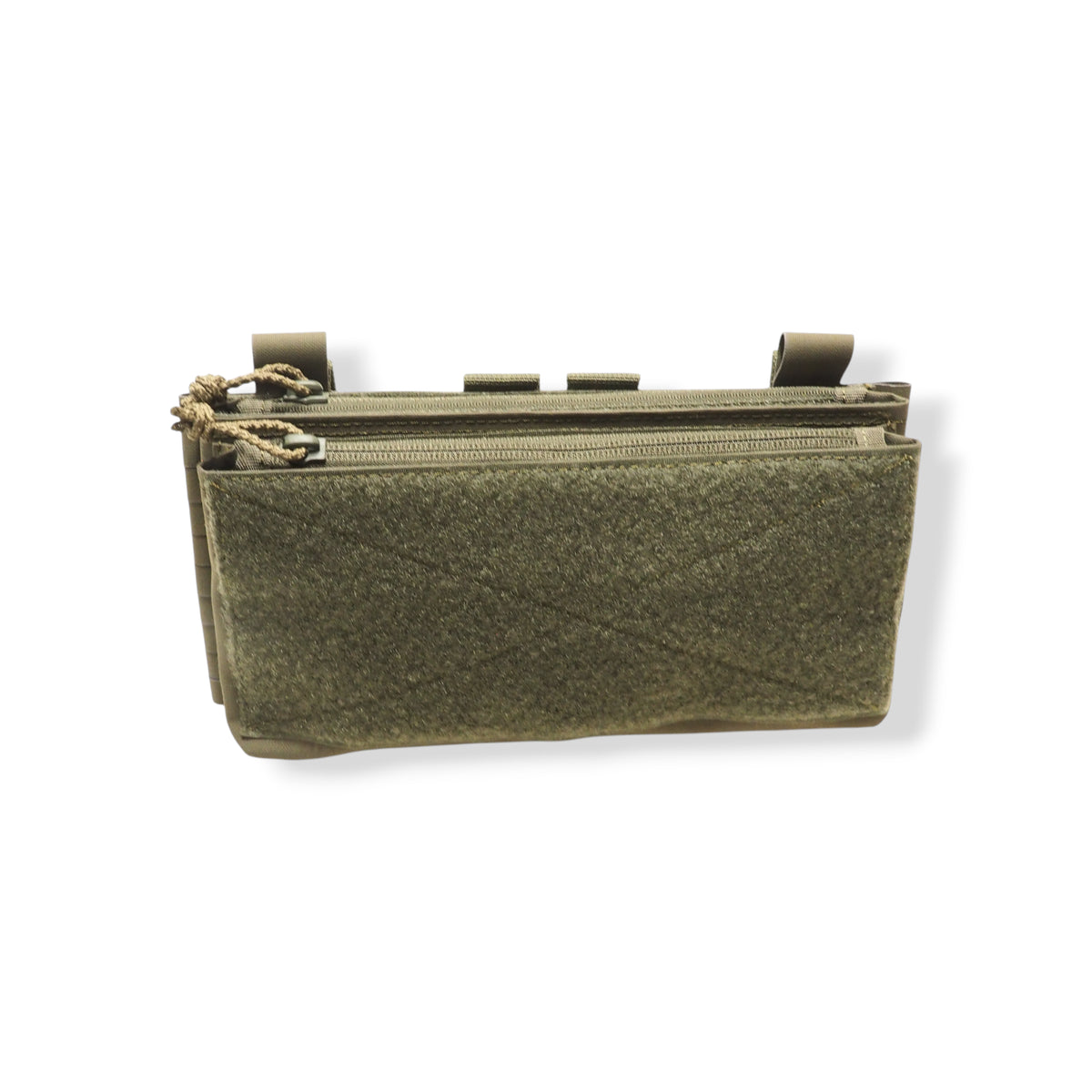 Ranger Green Mod-A - stacked reversible admin pouch, Patch Out