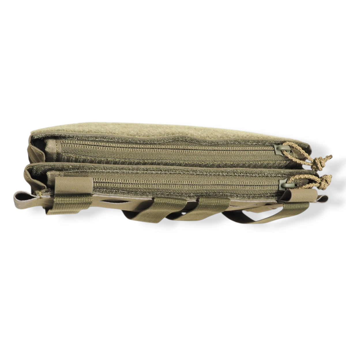 Ranger Green Mod-A - stacked reversible admin pouch, Patch Out