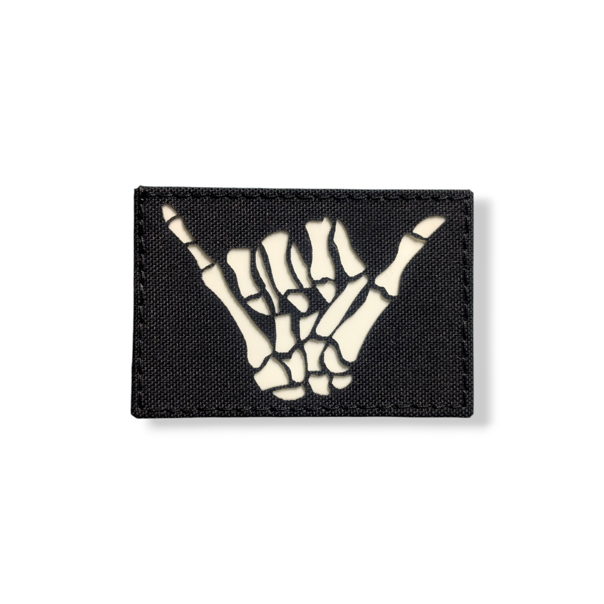 Shakkas patch with hook Velcro backing