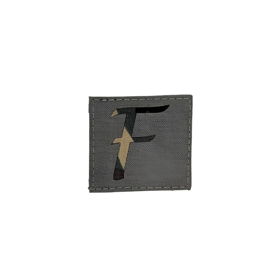 Single letter patch, colour options