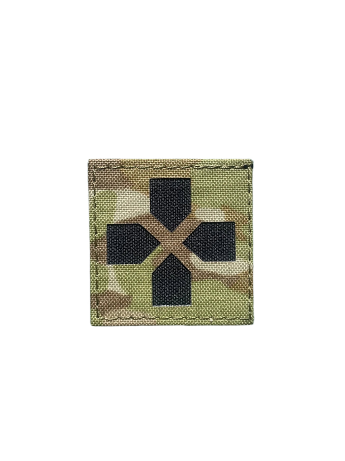 Small medic cross patch, laser cut