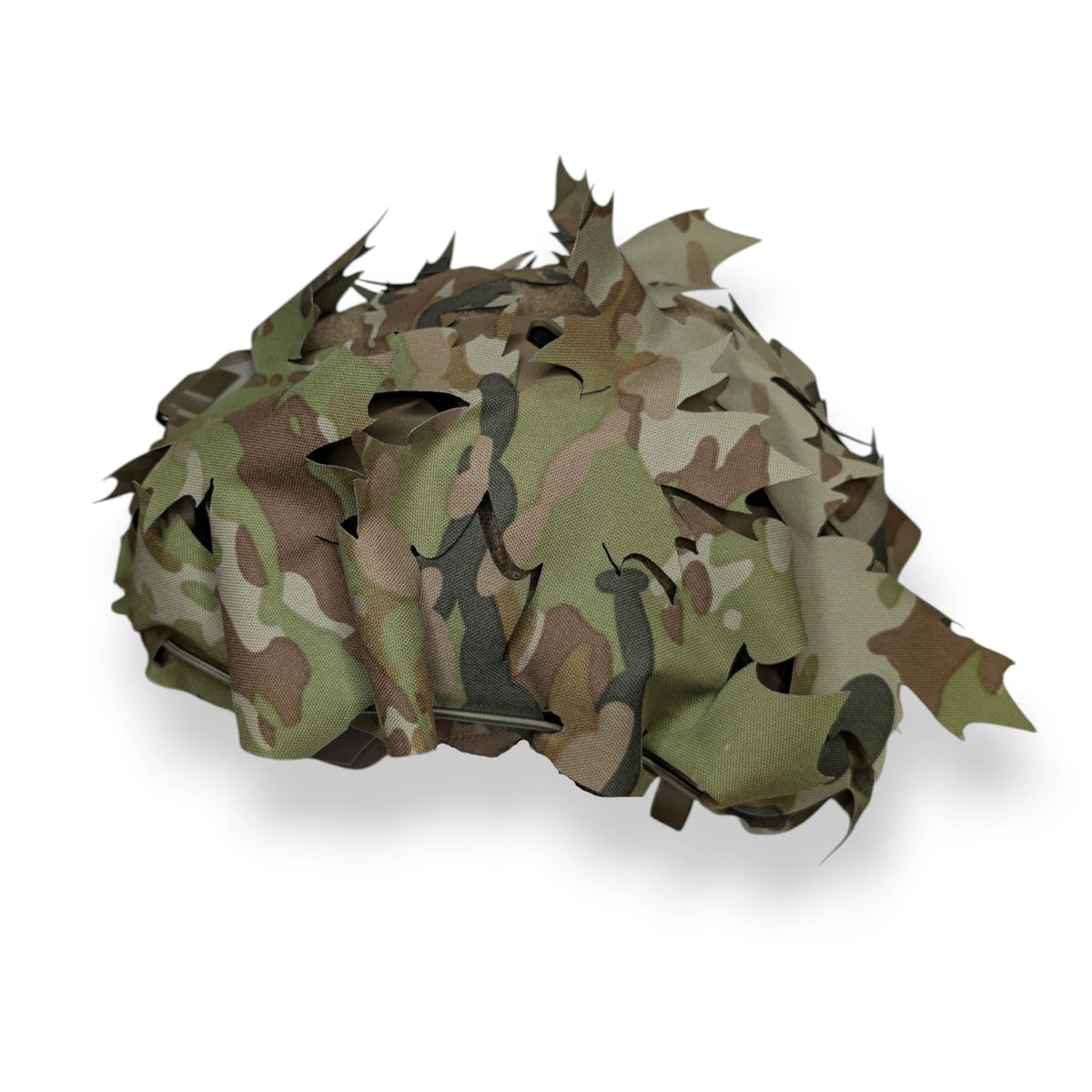 V1 Helmet Scrim - laser-cut 500D nylon scrim for Team Wendy Exfil helmets, Patch Out